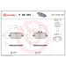 BREMBO Bremsklötze VA P 06 091 BREMBO Bremsklötze VA P 06 091