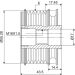 Generatorfreilauf 588004 Generatorfreilauf 588004