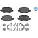 Bremsbelagsatz Db T. W168 A-Klasse/ Vaneo 025 231 3814 Bremsbelagsatz Db T. W168 A-Klasse/ Vaneo 025 231 3814