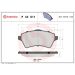 BREMBO Bremsklötze VA P 44 011