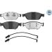 Bremsbelagsatz Audi S. A6 09-/A8 09- Scheibe 356Mm 025 261 5820/PD Bremsbelagsatz Audi S. A6 09-/A8 09- Scheibe 356Mm 025 261 5820/PD