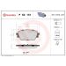 BREMBO Bremsklötze HA P 50 151 BREMBO Bremsklötze HA P 50 151