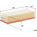 FILTRON Luftfilter AP 090/6