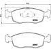 BREMBO Bremsklötze VA P 24 019 BREMBO Bremsklötze VA P 24 019