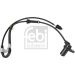 Sensor, Raddrehzahl 170715 Sensor, Raddrehzahl 170715