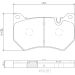 BREMBO Bremsklötze VA AUDI Q5 16 PRIME LINE P 85 177