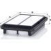 Mann & Hummel Luftfilter PKW NISSAN Pixo,SUZUKI Alto 1,0 09 C 24 003