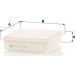 Mann & Hummel Luftfilter PKW CITROEN C4 Aircross,MITS ASX,PEUG4008 C 25 654