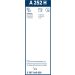 Bosch Heckscheibenwischer A252H 3397016826 Bosch Heckscheibenwischer A252H 3397016826