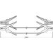 Starthilfekabel 8,5mm 200A Kupferbesch. Alu-Kabel 3m STARTER CABLE 200A OSC101