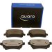 Bremsbelagsatz, Scheibenbremse QUARO SILVER CERAMIC QP5999C