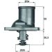 Integralthermostat OPEL Omega,VectraA, 1,8-2,0i BEHR TI 1 92