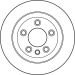 Bremsscheibe HA DF4487S Bremsscheibe HA DF4487S
