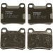 Bremsklötze HA MERCEDES W201,W202,W124,W126 84 COTEC GDB911
