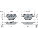 Bremsklötze BMW 3 Serie,X1 0 986 494 354 Bremsklötze BMW 3 Serie,X1 0 986 494 354