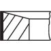 MAHLE Kolbenringsatz 021 RS 00115 0N0