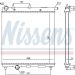 Wasserkühler PKW 61278 Wasserkühler PKW 61278