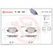 BREMBO Bremsklötze HA P 23 131 BREMBO Bremsklötze HA P 23 131