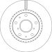 Bremsscheibe Suzuki P.Sx4 1.5-2.0 06 DF4741 Bremsscheibe Suzuki P.Sx4 1.5-2.0 06 DF4741
