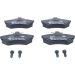 Bremsbelagsatz Vw S. A4/Passat 96- Ohne Sensor 13.0460-2822.2