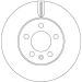 20 481 003 Bremsscheibe VA DF6584 20 481 003 Bremsscheibe VA DF6584