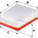 FILTRON Luftfilter AP 135/9