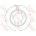 13 481 004 Bremsscheibe VA PORSCHE 911 Carrera 88 TRW SINGLE DF6484S
