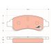 Bremsklötze VA CITROEN Berlingo,Xsara,C2,C3,C4,PEUG 96 COTEC GDB1563