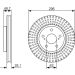 Bremsscheibe LEXUS,TOYOTA 0 986 479 633 Bremsscheibe LEXUS,TOYOTA 0 986 479 633