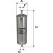 FILTRON Kraftstofffilter PP 832