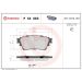 BREMBO Bremsklötze HA P 54 063 BREMBO Bremsklötze HA P 54 063