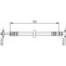 Bremsschlauch VOLVO,SEAT 1987476851
