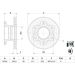 Bremsscheibe HA 0 986 479 E47 Bremsscheibe HA 0 986 479 E47