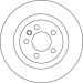 Bremsscheibe Land Rover P. Disc DF4343S Bremsscheibe Land Rover P. Disc DF4343S