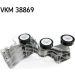 Multi-V-Umlenkrolle VKM 38869