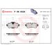 BREMBO Bremsklötze Xtra HA MINI Cabriolet 01-15 XTRA LINE P 06 052X BREMBO Bremsklötze Xtra HA MINI Cabriolet 01-15 XTRA LINE P 06 052X