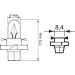 12V 1,12W PURE LIGHT BX8,4d BOSCH KFZ-GLUEHLAMPE Pure Light 1987302243