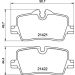 BREMBO Bremsklötze HA P 06 113 BREMBO Bremsklötze HA P 06 113