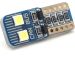 LED Glassockel W5W W2,1x9,5d 4x 2835 SMD Weiß T10 Canbus