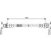 Bremsschlauch HA 1 987 481 A44 Bremsschlauch HA 1 987 481 A44