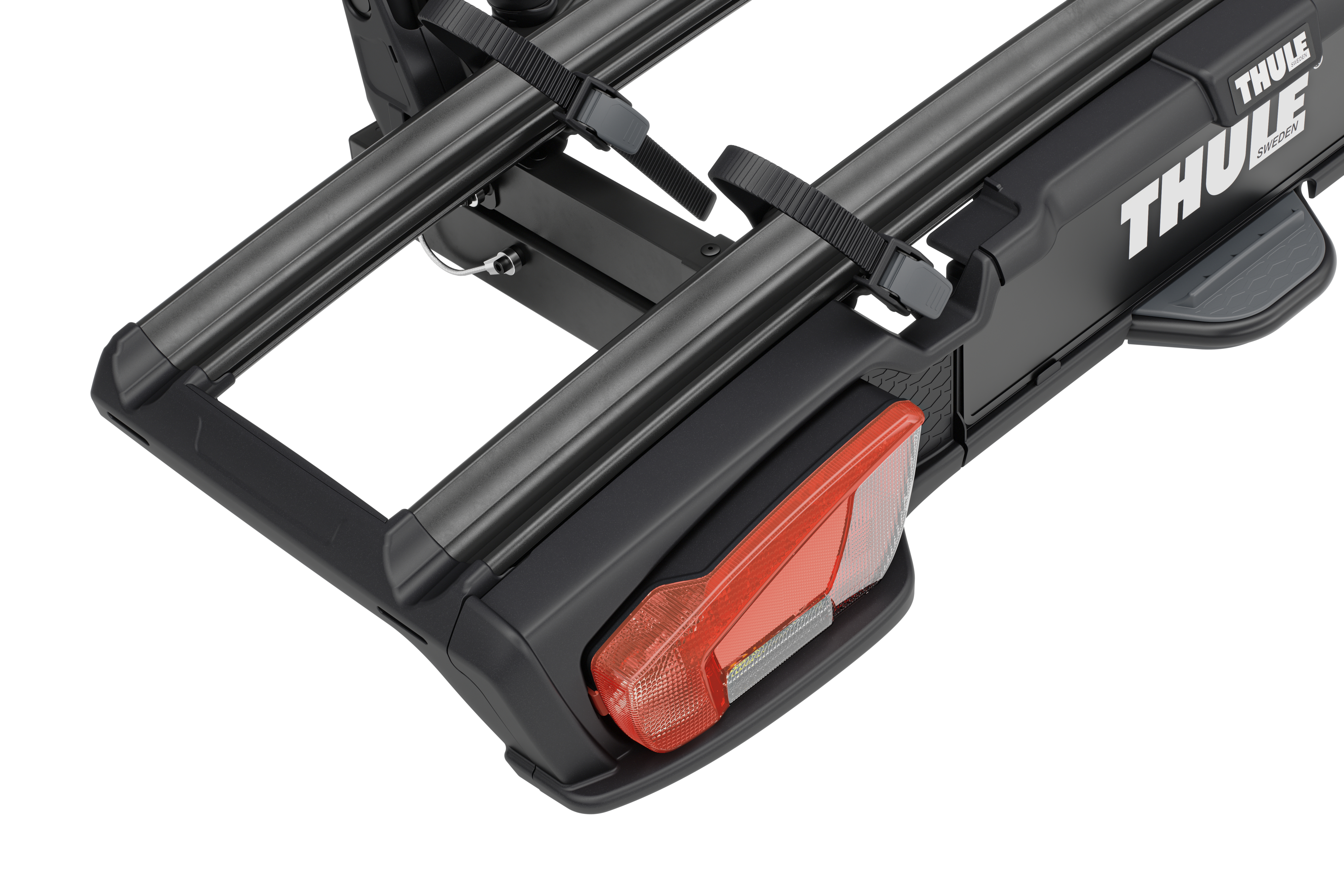 Thule VeloSpace 3 Plattform Fahrradträger für 2 Fahrräder an der Anhängerkupplung klappbar 9032100