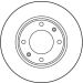Bremsscheibe Peugeot S. 205 DF1218