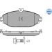 Bremsbelagsatz Db P. W205 2.2 Bluetec 14 MEYLE-ORIGINAL: True to OE 025 220 7619