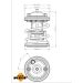 Thermostat, Kühlmittel 725219