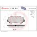 BREMBO Bremsklötze VA P 37 019 BREMBO Bremsklötze VA P 37 019