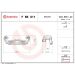 BREMBO Bremssattelhaltersatz F BK 011 PRIME LINE