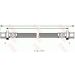 Bremsschlauch SUBARU LEGACY I 91-93 PHA216