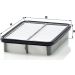 Mann & Hummel Luftfilter PKW TOYOTA C 2326