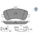 Bremsbelagsatz, Scheibenbremse MEYLE-PD: Advanced performance and design 025 248 6720/PD