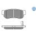 Bremsbelagsatz Hyundai T. Sonata 98- Mit Sensor 025 235 4314/W Bremsbelagsatz Hyundai T. Sonata 98- Mit Sensor 025 235 4314/W